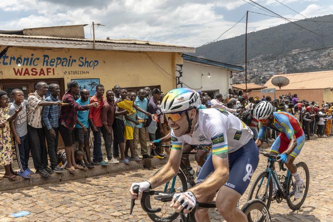 Lors du seizième Tour du Rwanda, à Kigali, le 25 février 2024.