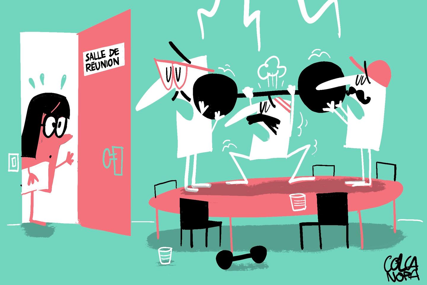 Boys' clubs at work are still a thing