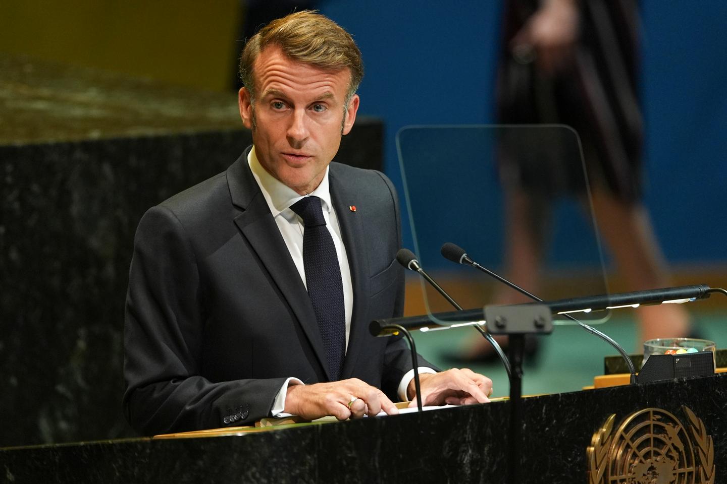 France recognizes State of Palestine, Macron declares at UN