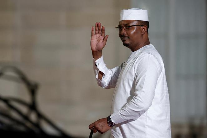 Le président tchadien Mahamat Idriss Déby au palais de l’Elysée, à Paris, le 4 octobre 2024. 