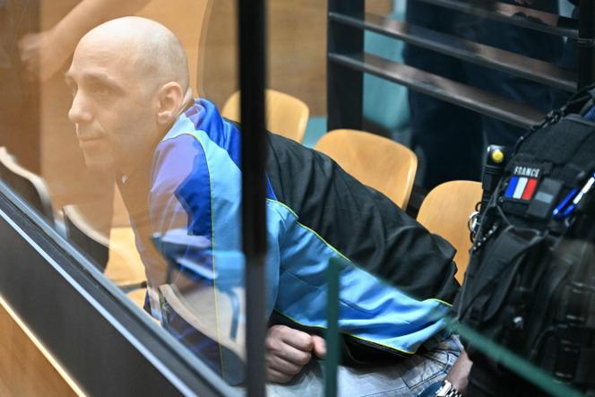 Cédric Jubillar, dans la salle de la cour d’assises du Tarn, à Albi, le jour de l’ouverture de son procès, le 22 septembre 2025.
