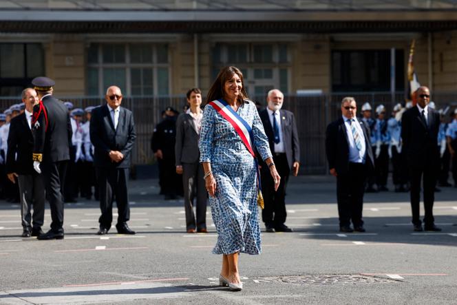 La maire de Paris, Anne Hidalgo, assiste à une cérémonie pour marquer le 81ème anniversaire de la libération de Paris, à Paris le 26 août 2025