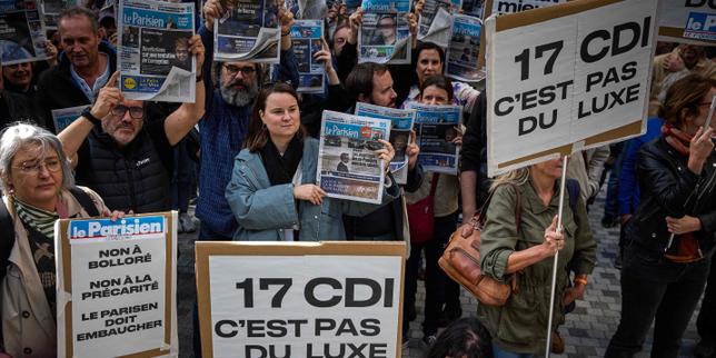 Inquiets d’une potentielle vente à Vincent Bolloré, les journalistes du « Parisien » se mettent en grève
