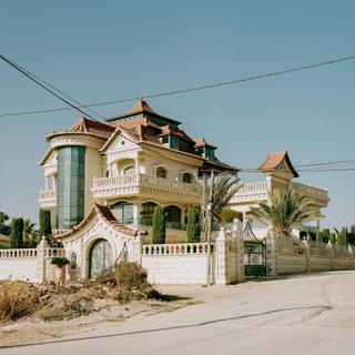 Une des maisons de Turmus Ayya.