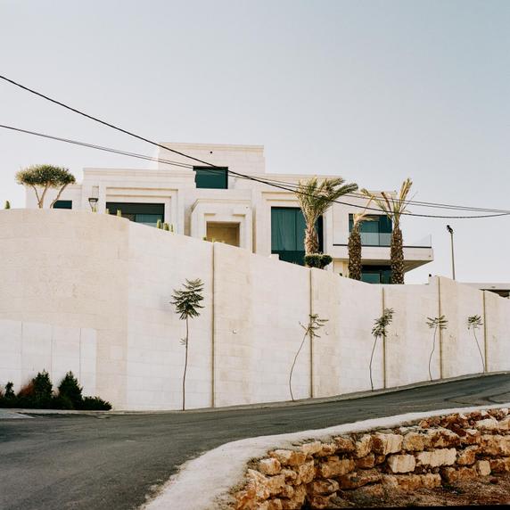 Une des maisons de Turmus Ayya.