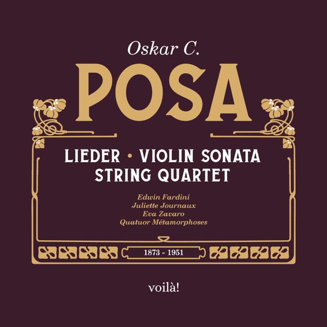 Pochette de l’album consacré à Oskar C. Posa.
