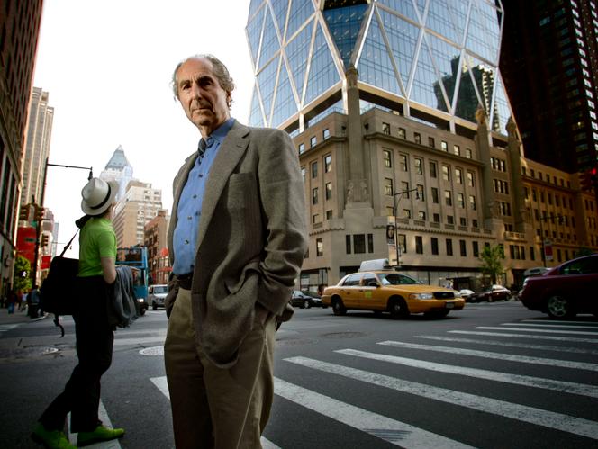 L’écrivain américain Philip Roth, à New York, en 2007.