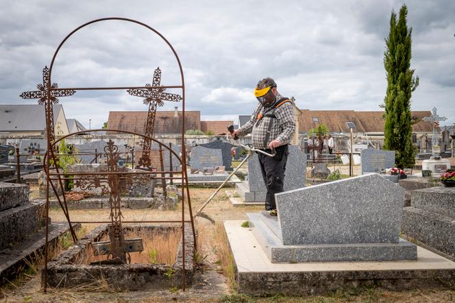 Le salarié d’une entreprise à but d’emploi impliquée dans l’expérimentation « Territoire zéro chômeur longue durée », à Bléré (Indre-et-Loire), le 26 mai 2025. 