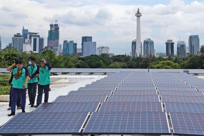Solar panels power the Istiqlal Mosque in Jakarta, Indonesia.
