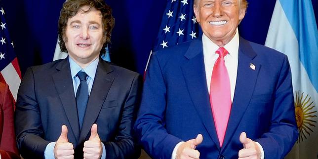 « Javier Milei vient d’être sauvé in extremis par Donald Trump »