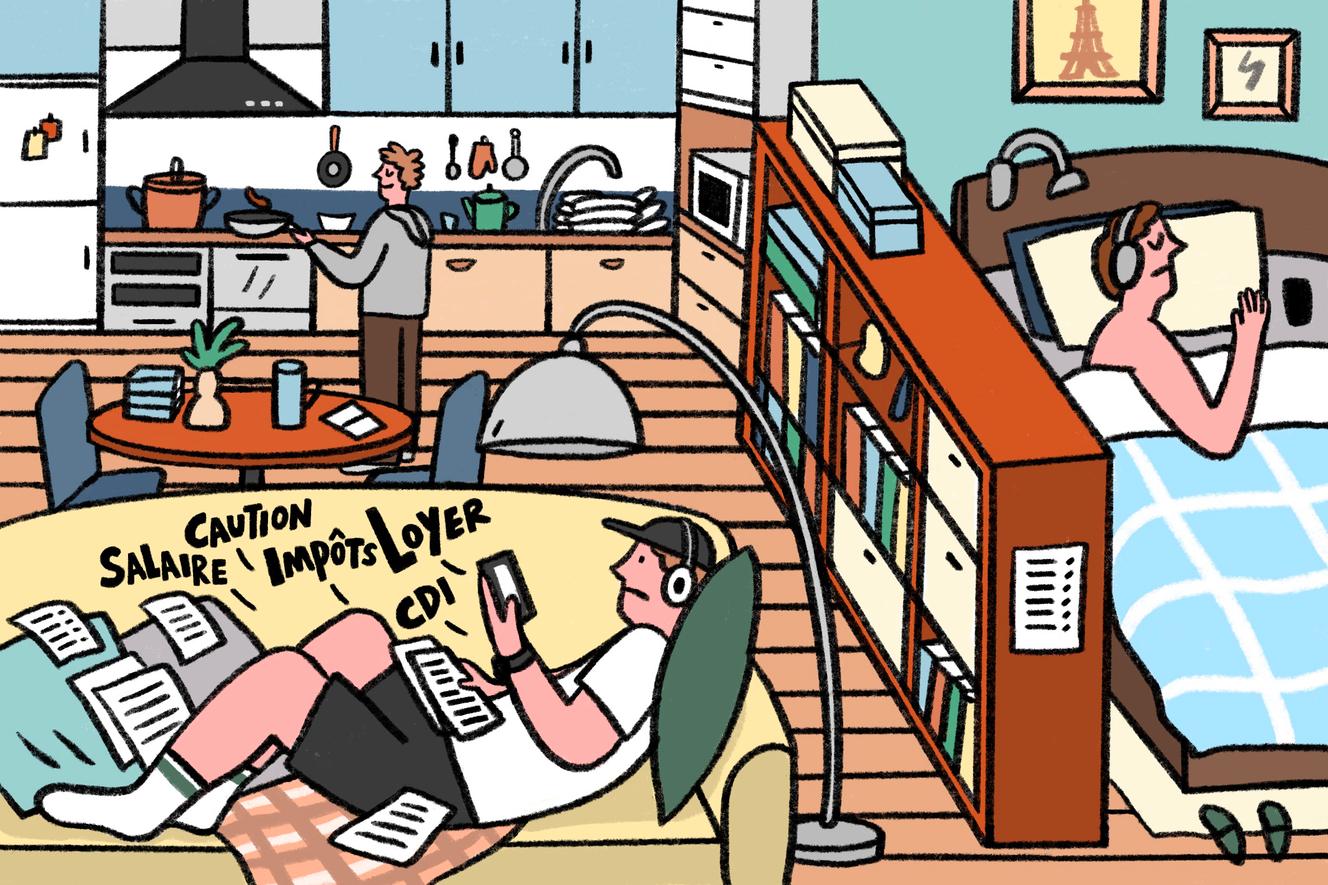 « Rien que d’entendre mes colocataires ouvrir la porte d’entrée m’angoissait » : à Paris, la cohabitation subie des jeunes face à la pénurie d’appartements