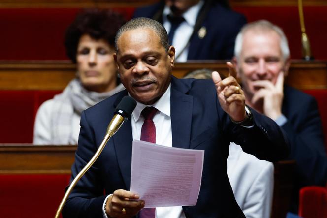Christian Baptiste, député Socialistes et apparentés, à l’Assemblée nationale, à Paris, le 12 novembre 2024.
