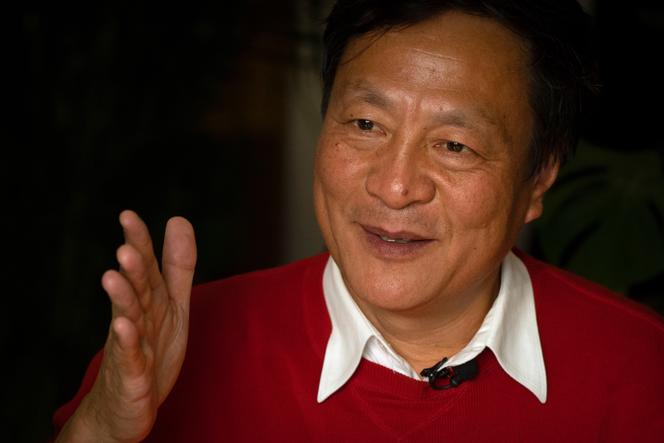 Yu Kongjian lors d’une interview dans les bureaux de son cabinet à Pékin, le 21 octobre 2022.