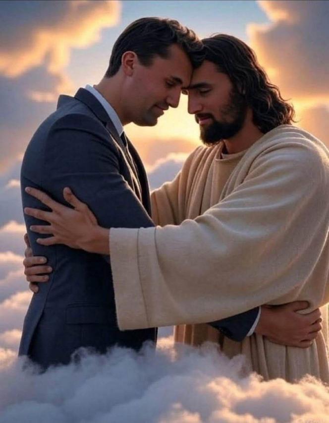 « Que Dieu bénisse Charlie Kirk dans sa demeure éternelle avec notre Seigneur et Sauveur Jésus-Christ. » Post de Pam.I.Am (@prorn) sur le réseau X. 