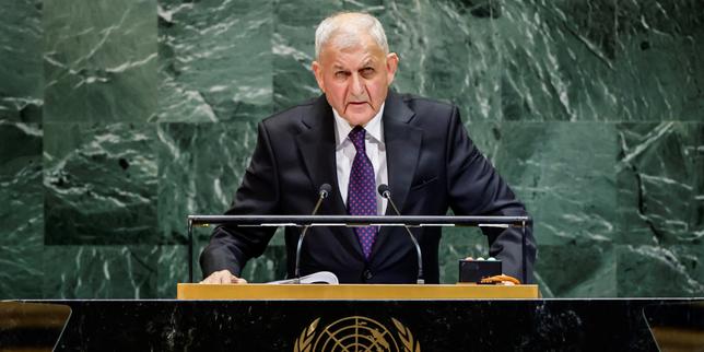 Abdel Latif Rachid, président de l’Irak : « La crise du camp d’Al-Hol est un problème mondial »