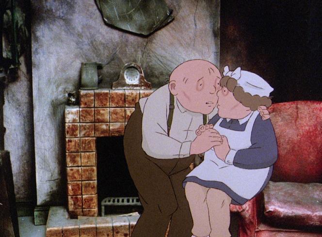 Image extraite du film d’animation « Quand souffle le vent » (1986), de Jimmy T. Murakami.