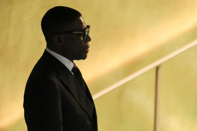 Le vice-président de la Guinée équatoriale, Teodoro Nguema Obiang Mangue, prend la parole lors de la 80ᵉ Assemblée générale des Nations Unies, au siège de l’ONU à New York, le 25 septembre 2025. 