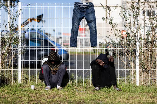 Dans un centre d’accueil pour mineurs, à Calais, le 7 novembre 2023.