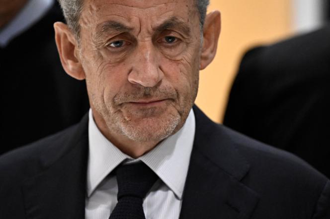 Nicolas Sarkozy, après sa condamnation, au tribunal de Paris, le 25 septembre 2025.