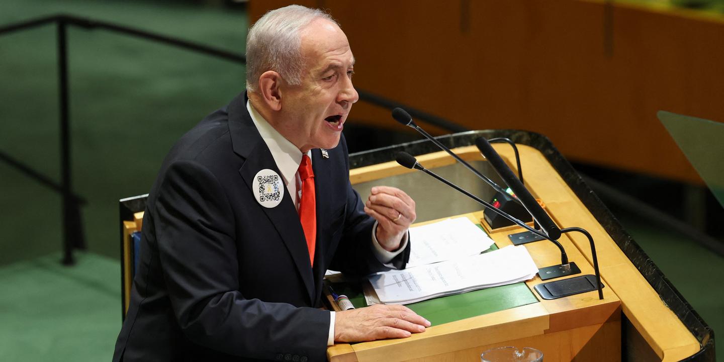 En direct, GazaÂ : Benyamin NÃ©tanyahou, Ã  la tribune de lâ€™ONU, affirme...