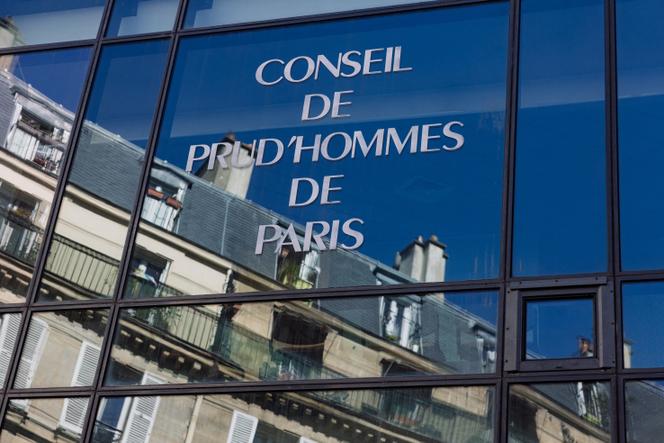 Façade du conseil de prud’hommes de Paris, le 6 avril 2025. 