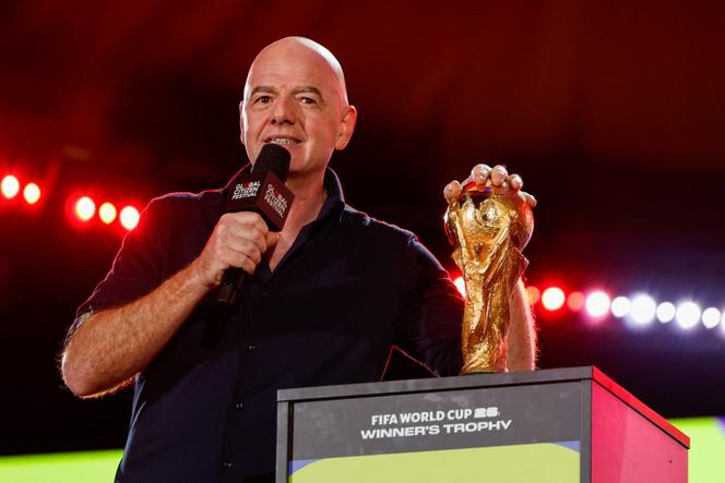 Gianni Infantino, le président de la Fédération internationale de football, à New York, le 27 septembre 2025. 