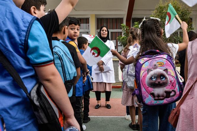 Rentrée des classes à Alger, le 19 septembre 2023.