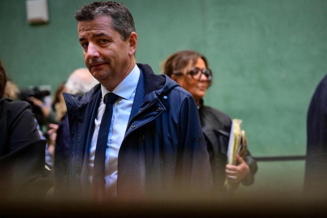 Le maire de Saint-Etienne, Gaël Perdriau, au tribunal de Lyon, le 29 septembre 2025.