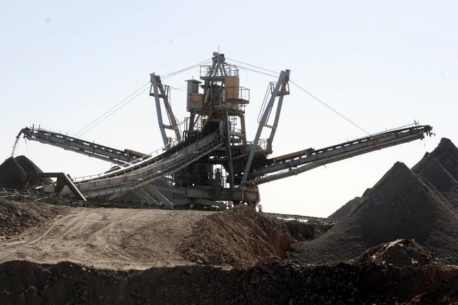 Mine d’uranium du géant nucléaire français Areva (aujourd’hui Orano), en septembre 2010, à Arlit (nord du Niger).