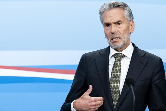 Le premier ministre néerlandais, Dick Schoof, à La Haye, le 12 septembre 2025.