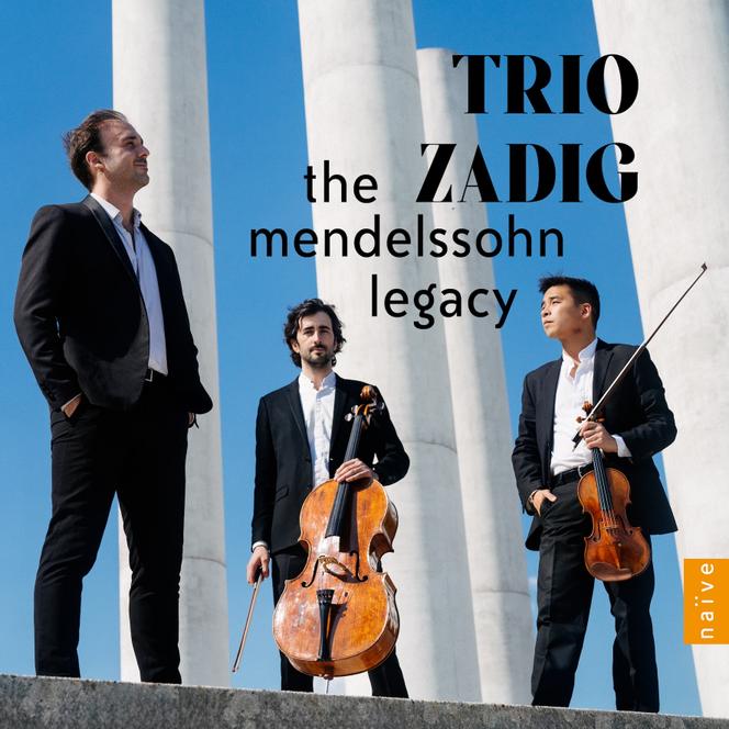 Pochette de l’album « The Mendelssohn Legacy », du Trio Zadig.