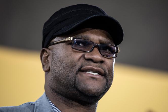 Emmanuel Nkosinathi Mthethwa, dit Nathi Mthethwa, alors ministre des arts et de la culture d’Afrique du Sud, à Johannesburg, le 20 décembre 2017.