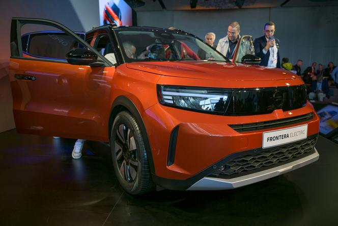 Lors de la présentation de l’Opel Frontera, à Istanbul, le 14 mai 2024.
