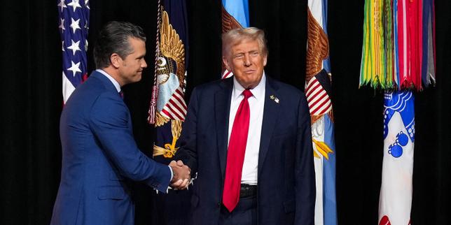 Donald Trump et Pete Hegseth livrent les nouvelles orientations de l’armée américaine : « guerre de l’intérieur », fin des barbes et tests physiques renforcés