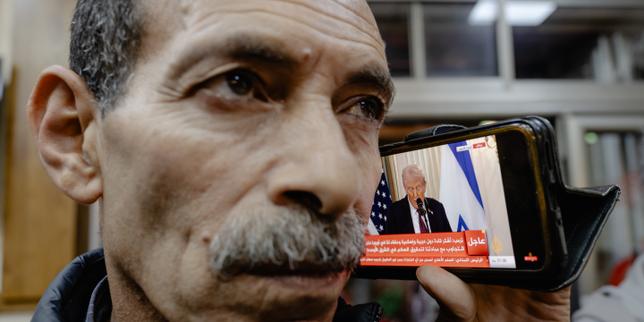 A Ramallah, en Cisjordanie, l’amère déception des Palestiniens face à un plan « imposé »