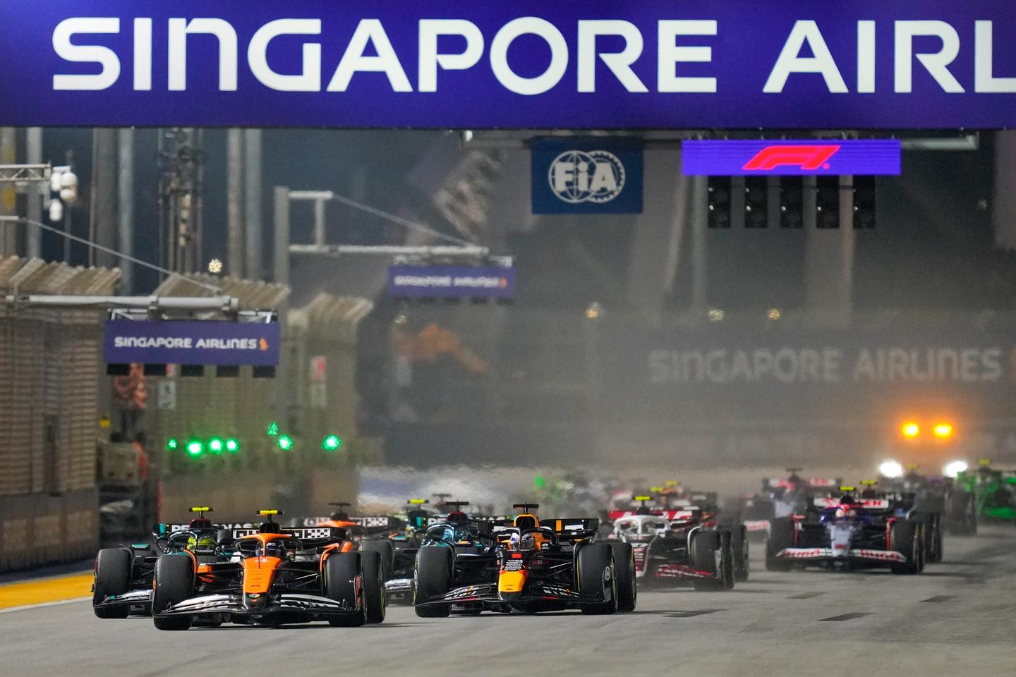 GP de SingapourÂ : le dispositif liÃ© aux fortes chaleurs dÃ©clenchÃ© pour la premiÃ¨re...