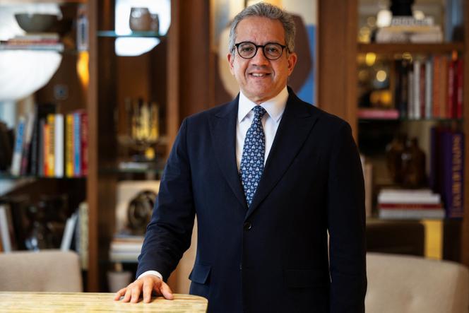 Khaled El-Enany, à Paris, le 10 avril 2025.