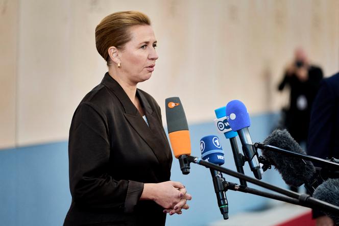 La première ministre danoise, Mette Frederiksen, à Copenhague, le 2 octobre 2025.