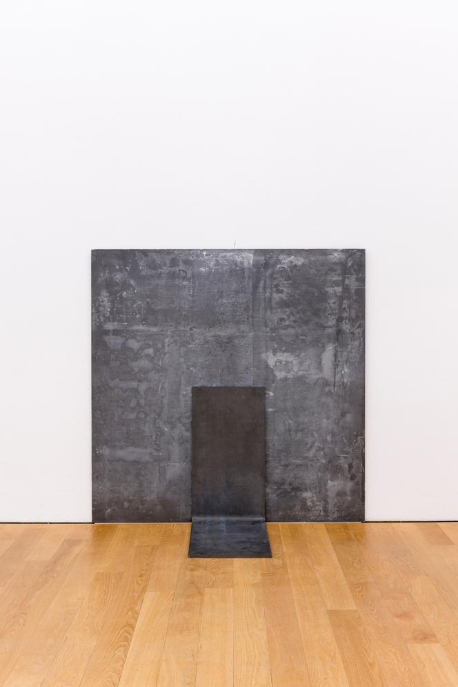 « Right Angle Prop » (1969-1993), de Richard Serra (collection Pinault).