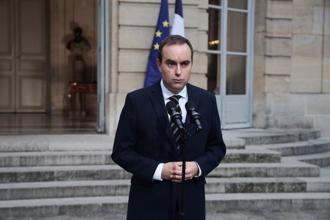 Le premier ministre, Sébastien Lecornu, à Matignon, le 3 octobre 2025.