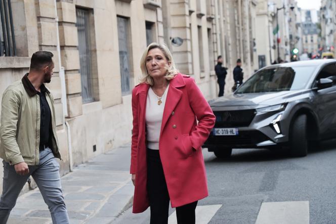 Marine le Pen, à Paris, le 17 septembre 2025.