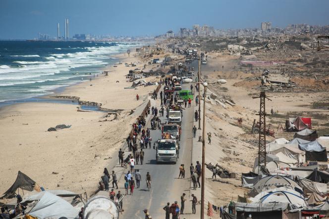 Dans la bande de Gaza, le 1er octobre 2025.