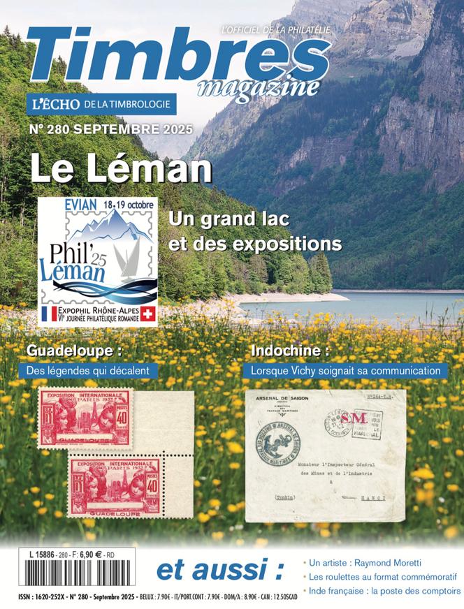 « Timbres magazine », septembre 2025.