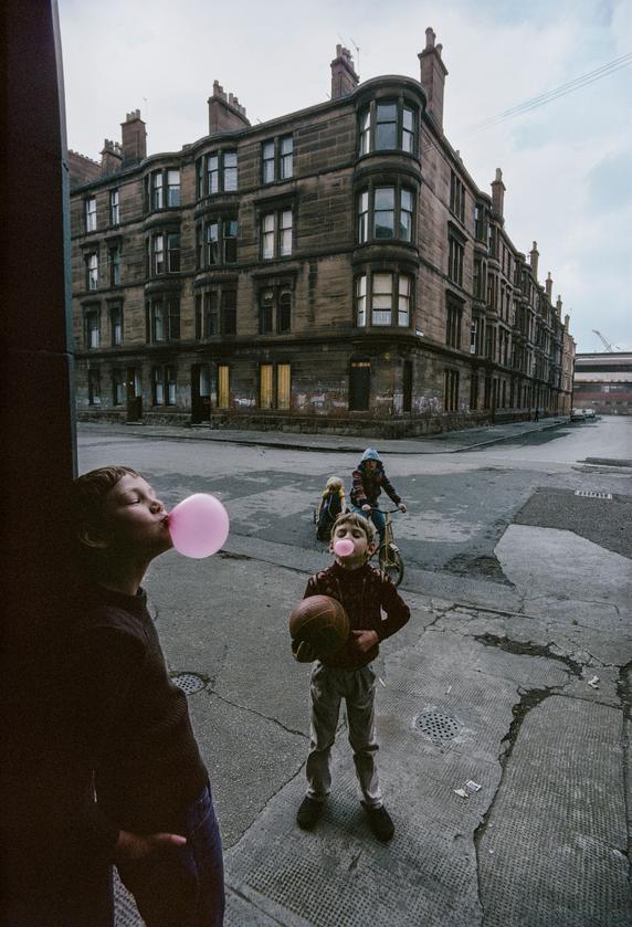 Glasgow (Ecosse), en 1980.