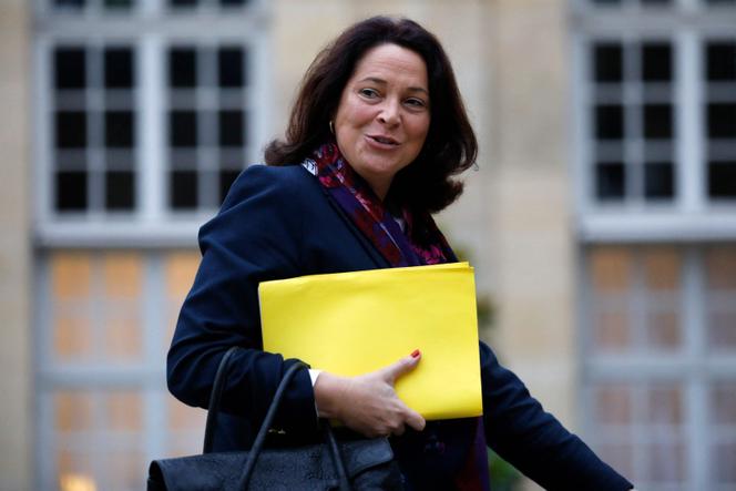 Marina Ferrari, alors ministre déléguée à l’économie et au tourisme, à Matignon, le 23 septembre 2024.