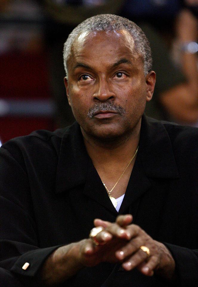 Tony Parker Senior, lors d’un match opposant la Belgique à la France, à Charleroi (Belgique), le 13 septembre 2008.