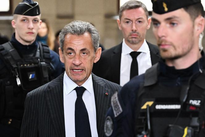 Nicolas Sarkozy, à Paris, le 14 février 2024.