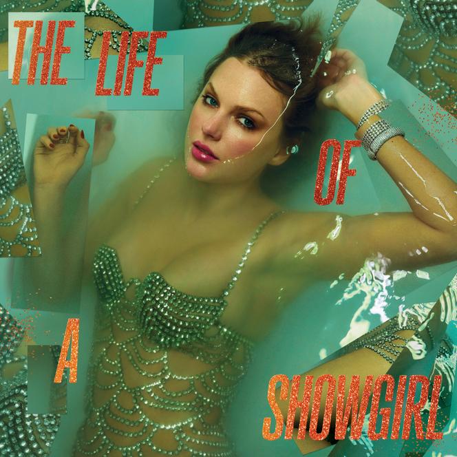La pochette du nouvel album de l’Américaine Taylor Swift, « The Life of a Showgirl » (Republic Records).