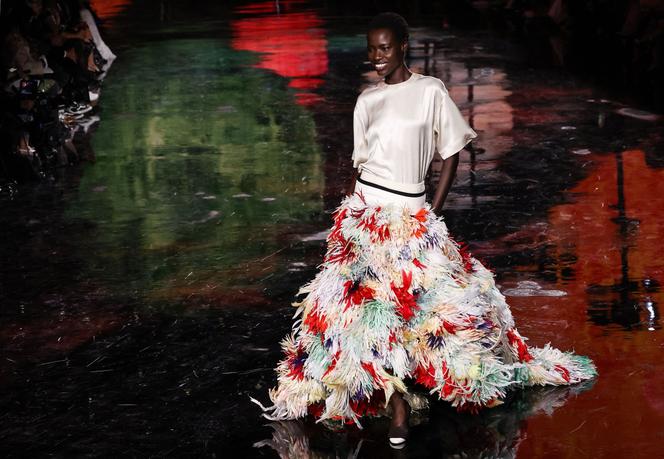 Défilé printemps-été 2026 de Chanel, à Paris, le 6 octobre.