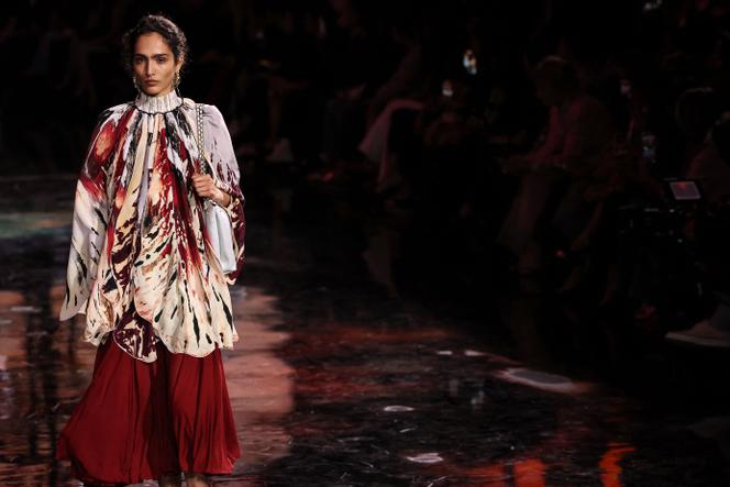 Défilé printemps-été 2026 de Chanel, à Paris, le 6 octobre.